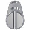 vidaXL &Eacute;crou 2 pcs Zinc&eacute; 60 x 12 mm Fer