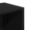 vidaXL Biblioth&egrave;que ch&ecirc;ne noir 31x24x77 cm bois d'ing&eacute;nierie