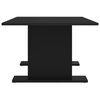 vidaXL Table basse noir 103,5x60x40 cm bois d'ingénierie