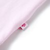 T-shirt pour enfants rose p&acirc;le 104