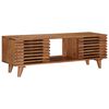 vidaXL Meuble TV avec stockage avec porte Naturel 105 x 30 x 35 cm