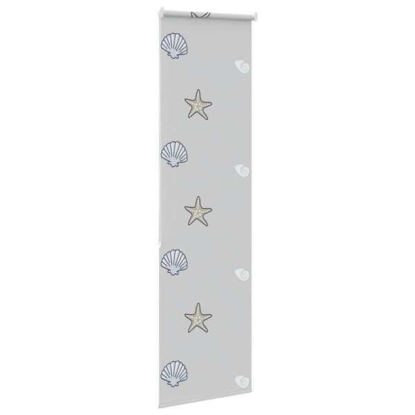 vidaXL Store enrouleur de douche 80x240 cm largeur du tissu 76 cm