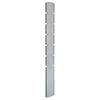 vidaXL Poteaux de cl&ocirc;ture 10 pcs argent&eacute; 180 cm&nbsp;acier galvanis&eacute;
