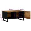 vidaXL Table basse 80x50x40 cm Bois de manguier solide et d'ing&eacute;nierie