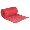 vidaXL Rouleau de jute 25 x 1000 cm Rouge