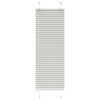 vidaXL Store pliss&eacute; gris clair 50x150 cm largeur du tissu 49,4 cm