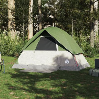 vidaXL Tente de camping à dôme 2 personne vert imperméable