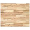 vidaXL Dessus de table rectangulaire 100x80x4 cm bois massif d'acacia