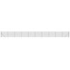 vidaXL Cl&ocirc;ture en treillis m&eacute;tallique et ancrage anthracite 2,2x25 m