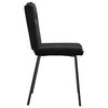 vidaXL Chaises &agrave; manger lot de 6 noir velours
