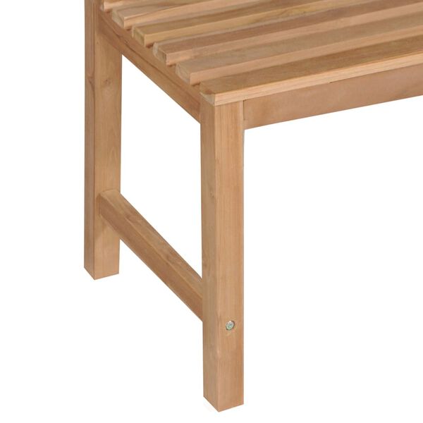 vidaXL Banc de jardin 150 cm Teck solide