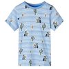 T-shirt pour enfants m&eacute;lange de bleu 128