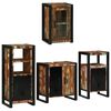 vidaXL Ensemble de mobilier de salle de bain 4 pcs Bois massif recycl&eacute;