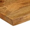 vidaXL Dessus de table 120x40x3,8 cm bord vivant bois massif manguier