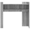 vidaXL Table console sonoma gris 100x35x90 cm bois d'ing&eacute;nierie