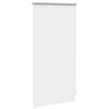 vidaXL Store enrouleur occultant 44,4 x 100 cm, largeur du tissu 40 cm, blanc