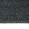 vidaXL Tapis de surface Rectangulaire Gris fonc&eacute; 200 x 290 cm Jute
