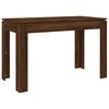 vidaXL Table à dîner Chêne marron 120x60x76 cm bois d'ingénierie