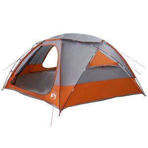 vidaXL Tente en d&ocirc;me avec housse imperm&eacute;able amovible 12 personne