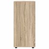 vidaXL Armoires de rangement 2 pcs Ch&ecirc;ne Sonoma 80 x 48 x 105 cm