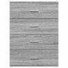 vidaXL Buffet ch&ecirc;ne marron 60x39x80 cm bois d'ing&eacute;nierie