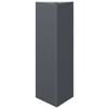 vidaXL Jardini&egrave;re anthracite triangulaire 30x26x75 cm acier