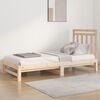 vidaXL Lit coulissant sans matelas 2x(90x200) cm