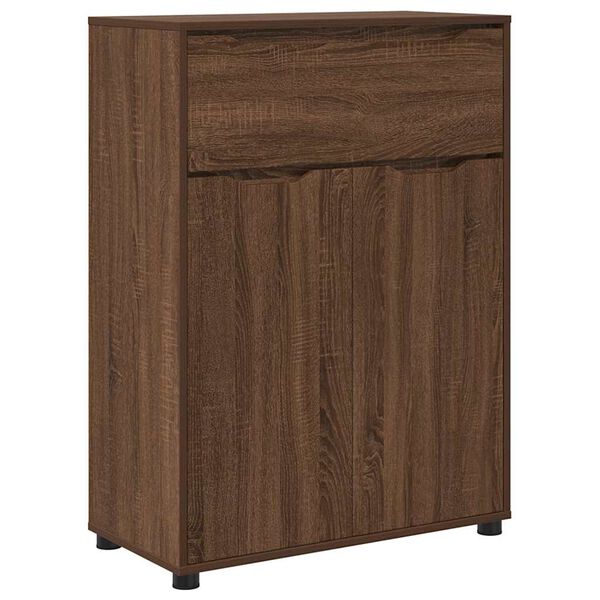 vidaXL Cabinet de salle de bain Ch&ecirc;ne brun 72,5 x 36,5 x 100 cm