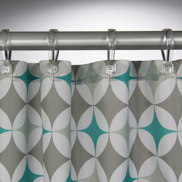 Sealskin Rideau de douche Diamonds 180 cm Aqua