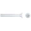 Sealskin Tringle de rideau de douche t&eacute;lescopique 125-220 cm Blanc