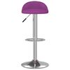 vidaXL Tabouret de bar Violet Similicuir