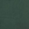 vidaXL T&ecirc;te de lit Vert fonc&eacute; 160x5x118/128 cm Velours