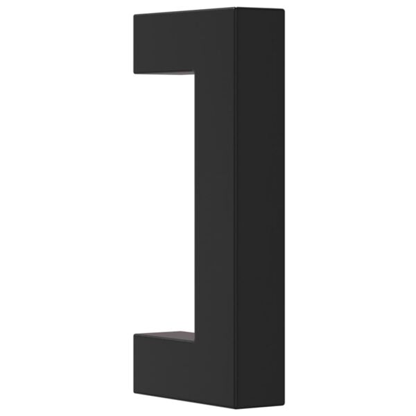 vidaXL Poign&eacute;es d'armoire 20 pcs noir 64 mm acier inoxydable
