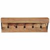 vidaXL Porte-manteau Marron 73 x 19 x 23 cm Bois d'acacia massif