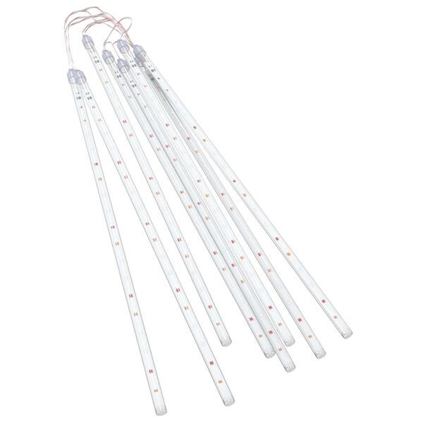 vidaXL Guirlandes lumineuses 8 pcs 50 cm 288 LED color&eacute;