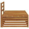 vidaXL Canap&eacute; d'ext&eacute;rieur extr&eacute;mit&eacute; Naturel 115 x 83 x 73 cm