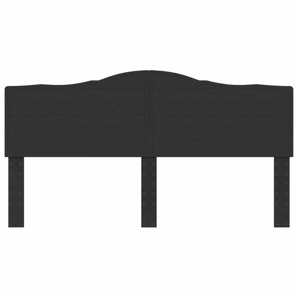 vidaXL T&ecirc;te de lit Ch&ecirc;ne noir 200 cm Bois d'ing&eacute;nierie