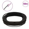 vidaXL Corde en Cuir Marron fonc&eacute; &Oslash;2 mm x 50 m Cuir