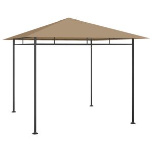 vidaXL Belv&eacute;d&egrave;re 3x3x2,7 m Taupe 180 g/m&sup2;