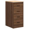 vidaXL Armoires de garage 6 pcs ch&ecirc;ne marron bois d'ing&eacute;nierie
