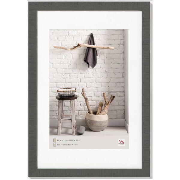 Walther Design Cadre photo Home 40x60 cm Gris