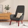 vidaXL Chaise de relaxation Gris fonc&eacute; Tissu