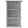 vidaXL Armoire latérale Gris béton 35x35x55 cm Aggloméré