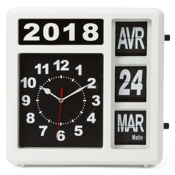 Perel Horloge murale 31x31 cm Version fran&ccedil;aise