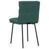 vidaXL Chaises à manger lot de 6 vert foncé velours