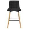 vidaXL Tabourets de bar lot de 2 gris fonc&eacute; tissu