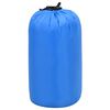 vidaXL Sacs de couchage type enveloppe 2 pcs Bleu 1 100 g 10&deg;C