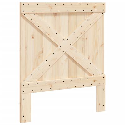 vidaXL Tête de lit 90x104 cm bois massif de pin