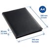 rillstab Dossier de pr&eacute;sentation A4 Ambassador Luxe 40 pochettes Noir