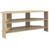 vidaXL MeubleTVd'Angle 102x40,5x45cm Ch&ecirc;ne Sonoma Bois d'ing&eacute;nierie